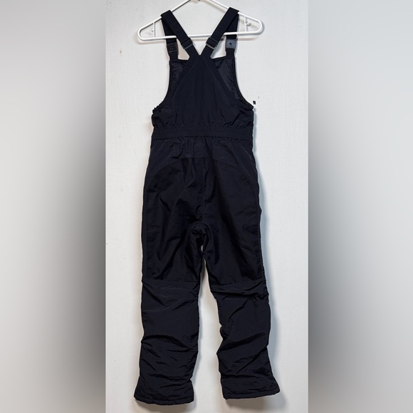 Lands’ End Kids Squall Black Insulated Iron Knee Snow Bibs Size 14 - Picture 3 of 9